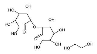 ethane-1,2-diol,(2R,3S,4R,5R)-3,4,5,6-tetrahydroxy-2-[(2R,3S,4R,5R)-3,4,5,6-tetrahydroxy-1-oxohexan-2-yl]oxyhexanal Structure