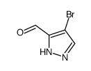 4-Bromo-1H-pyrazole-5-carbaldehyde Structure