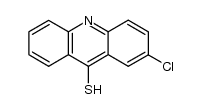 2-Chloro-9-mercaptoacridine结构式