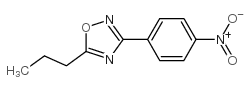 3-(4-Nitrophenyl)-5-propyl-1,2,4-oxadiazole Structure