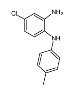 4-chloro-N1-(p-tolyl)benzene-1,2-diamine结构式
