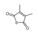 3,4-dimethylthiophene-2,5-dione结构式