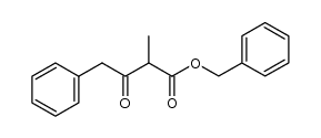 benzyl 2-methyl-3-oxo-4-phenylbutanoate结构式