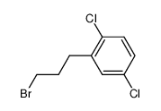 3-[2,5-Dichlor-phenyl]-propylbromid-(1)结构式