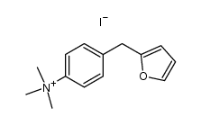 4-furfuryl-tri-N-methyl-anilinium, iodide Structure
