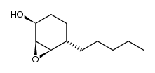 (RS)-(1l,2l,3u,4l)-2,3-Epoxy-4-pentylcyclohexanol结构式