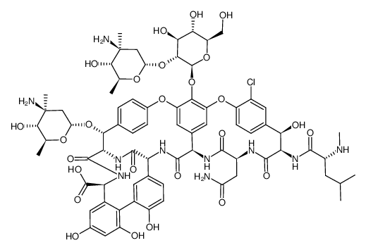 Eremomycin结构式