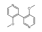 4,4'-Dimethoxy-3,3'-bipyridin Structure