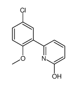 6-(5-chloro-2-methoxyphenyl)-1H-pyridin-2-one Structure