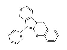 6-phenylbenzo[b]indeno[1,2-e]-1,4-thiazone Structure