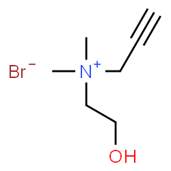 Propargylcholine (bromide)结构式