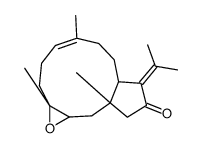 Claenone Structure