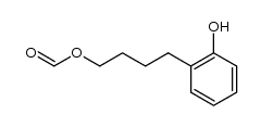 Ameisensaeure-[4-(2'-hydroxyphenyl)butyl]ester结构式