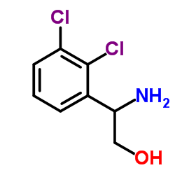 2-Amino-2-(2,3-dichlorophenyl)ethanol结构式