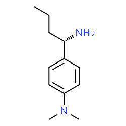 [4-((1S)-1-AMINOBUTYL)PHENYL]DIMETHYLAMINE结构式