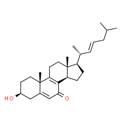 3-hydroxycholesta-5,8,22-trien-7-one picture