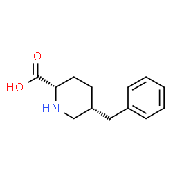 (2S,5R)-5-BENZYL-PIPERIDINE-2-CARBOXYLIC ACID结构式