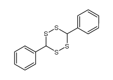 3,6-diphenyl-[1,2,4,5]tetrathiane Structure