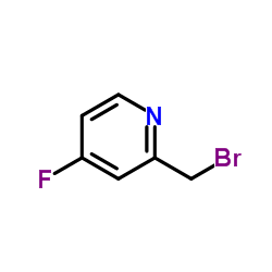 2-(溴甲基)-4-氟吡啶HBr结构式
