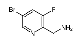 (5-bromo-3-fluoropyridin-2-yl)methanamine Structure