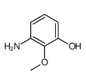 3-氨基-2-甲氧基苯酚结构式