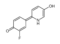 2-fluoro-4-(5-hydroxy-1H-pyridin-2-ylidene)cyclohexa-2,5-dien-1-one Structure