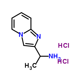 1-(Imidazo[1,2-a]pyridin-2-yl)ethanamine dihydrochloride Structure