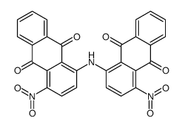 1,1'-iminobis(4-nitroanthraquinone) Structure
