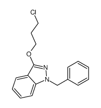 1-Benzyl-3-(3-chloropropoxy)indazole结构式
