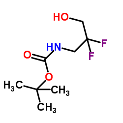 tert-butyl 2,2-difluoro-3-hydroxypropylcarbamate picture