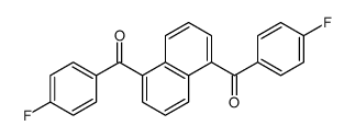 [5-(4-fluorobenzoyl)naphthalen-1-yl]-(4-fluorophenyl)methanone结构式