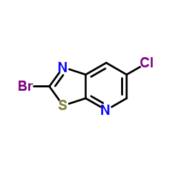 2-Bromo-6-chloro[1,3]thiazolo[5,4-b]pyridine Structure