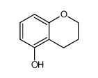 3,4-dihydro-5-hydroxy-2H-1-benzopyran Structure