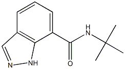 N-(tert-butyl)-1H-indazole-7-carboxamide Structure