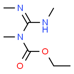 Carbamic acid,methyl[(methylamino)(methylimino)methyl]-,ethyl ester (9CI) Structure