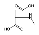 (2S,3S)-2-methyl-3-(methylamino)butanedioic acid结构式