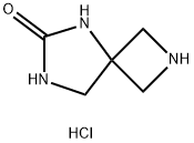 2,5,7-Triazaspiro[3.4]octan-6-one hydrochloride结构式