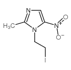 1-(2-Iodoethyl)-2-methyl-5-nitro-1H-imidazole structure
