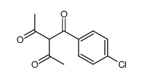 3-(4-chlorobenzoyl)-2,4-pentanedione结构式