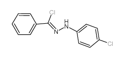 N-(4-Chlorophenyl)benzenecarbohydrazonoylchloride Structure