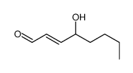 4-hydroxy-2-octenal structure