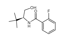 (S)-2-fluoro-N-(1-hydroxy-3,3-dimethylbutan-2-yl)benzamide Structure