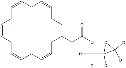 Glycidyl Eicosapentaenoate-d5 Structure