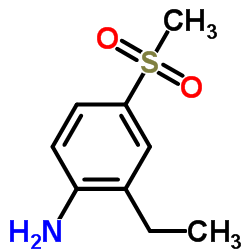 2-Ethyl-4-(methylsulfonyl)aniline structure