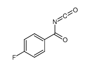 4-Fluorobenzoyl isocyanate Structure