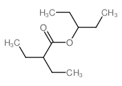 pentan-3-yl 2-ethylbutanoate结构式
