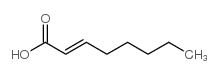 Trans-2-octenoic acid Structure
