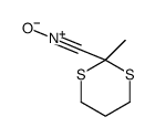 2-methyl-1,3-dithiane-2-carbonitrile oxide结构式