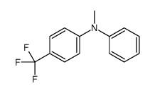 N-methyl-N-phenyl-4-(trifluoromethyl)aniline结构式