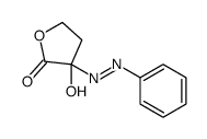 3-hydroxy-3-phenyldiazenyloxolan-2-one结构式